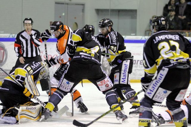 Photo hockey match Rouen - Epinal  le 27/02/2015