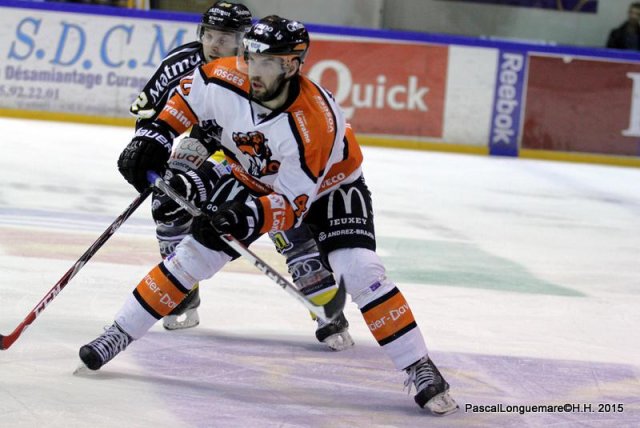 Photo hockey match Rouen - Epinal  le 27/02/2015