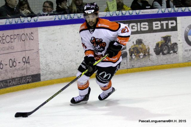 Photo hockey match Rouen - Epinal  le 27/02/2015