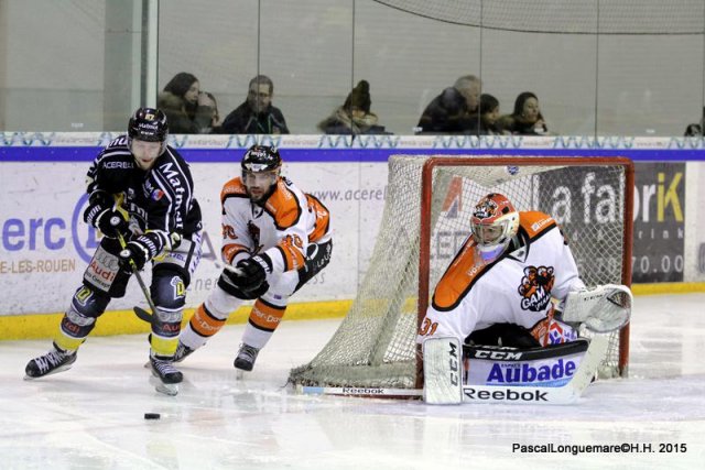 Photo hockey match Rouen - Epinal  le 27/02/2015