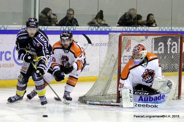 Photo hockey match Rouen - Epinal  le 27/02/2015