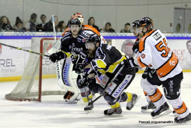 Photo hockey match Rouen - Epinal  le 27/02/2015