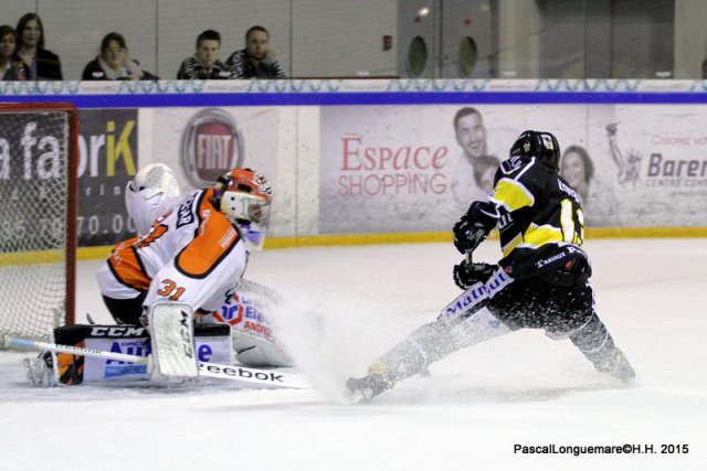 Photo hockey match Rouen - Epinal  le 27/02/2015