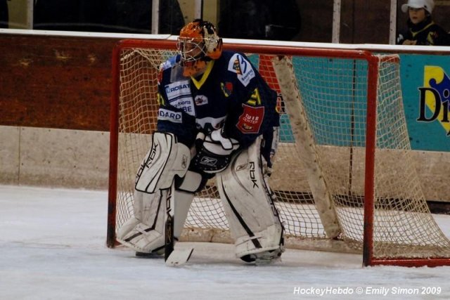 Photo hockey match Dijon  - Angers  le 10/01/2009