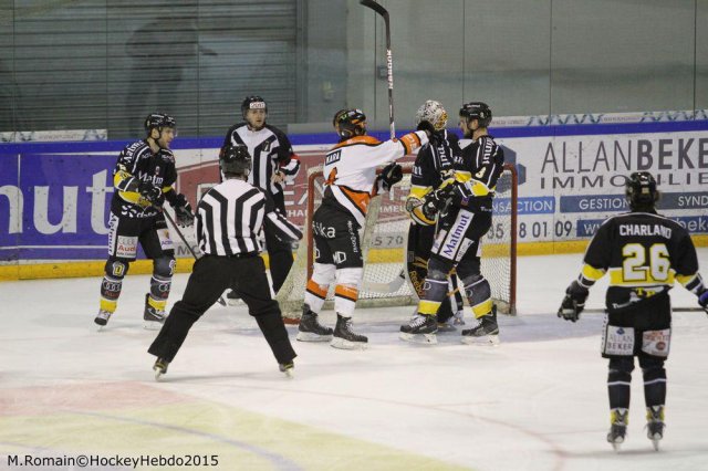 Photo hockey match Rouen - Epinal  le 28/02/2015