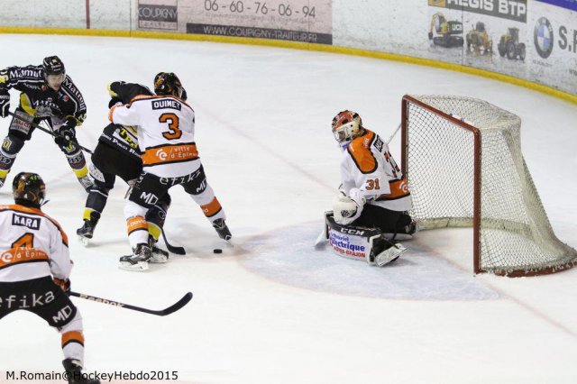 Photo hockey match Rouen - Epinal  le 28/02/2015