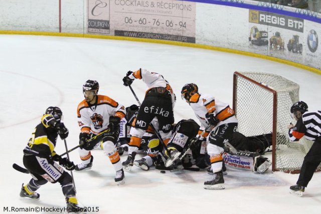 Photo hockey match Rouen - Epinal  le 28/02/2015