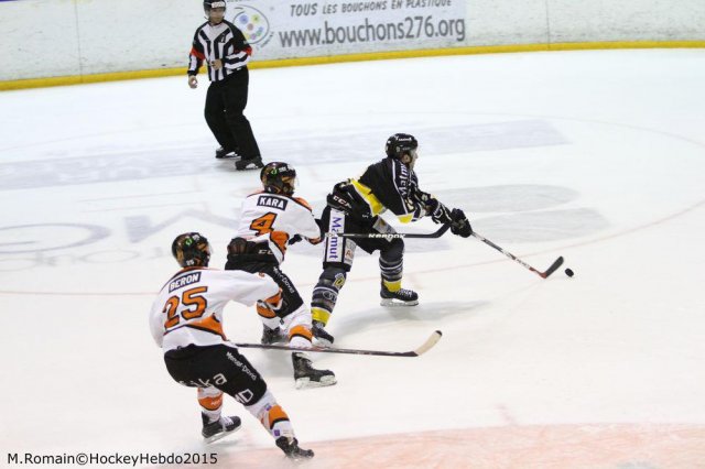 Photo hockey match Rouen - Epinal  le 28/02/2015