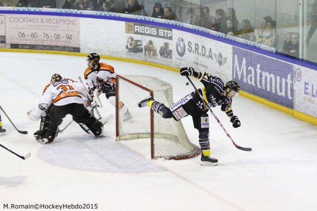 Photo hockey match Rouen - Epinal  le 28/02/2015