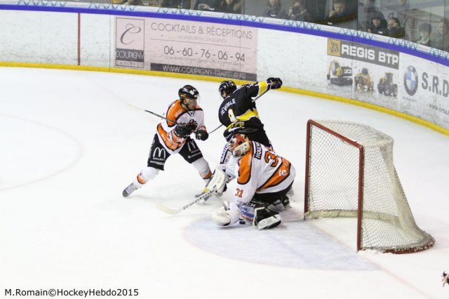 Photo hockey match Rouen - Epinal  le 28/02/2015