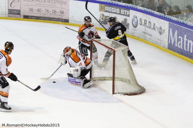Photo hockey match Rouen - Epinal  le 28/02/2015