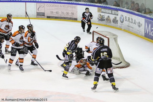 Photo hockey match Rouen - Epinal  le 28/02/2015
