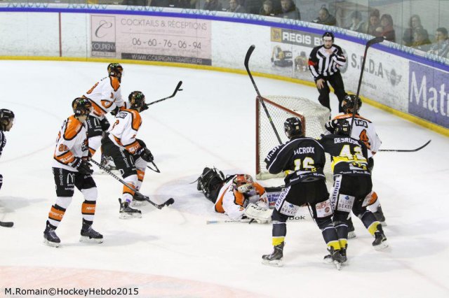 Photo hockey match Rouen - Epinal  le 28/02/2015
