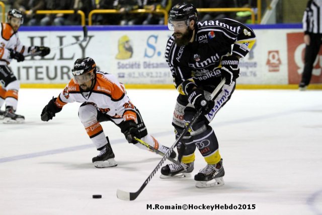 Photo hockey match Rouen - Epinal  le 28/02/2015