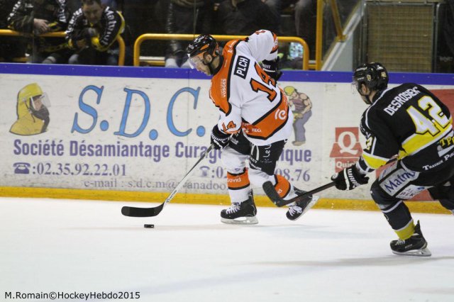 Photo hockey match Rouen - Epinal  le 28/02/2015