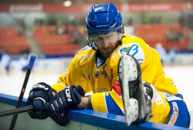 Photo hockey match Grenoble  - Dijon  le 28/02/2015