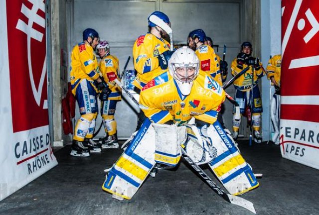Photo hockey match Grenoble  - Dijon  le 28/02/2015