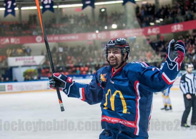 Photo hockey match Grenoble  - Dijon  le 28/02/2015