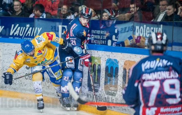 Photo hockey match Grenoble  - Dijon  le 28/02/2015
