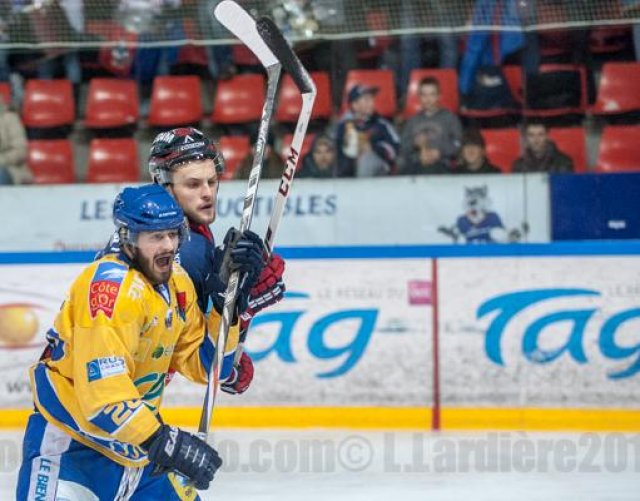 Photo hockey match Grenoble  - Dijon  le 28/02/2015