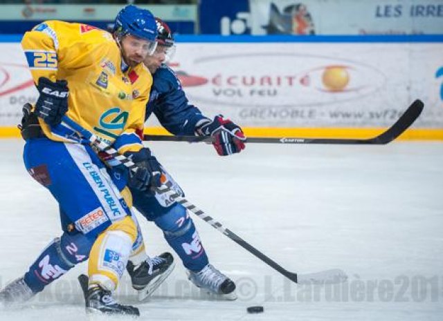 Photo hockey match Grenoble  - Dijon  le 28/02/2015