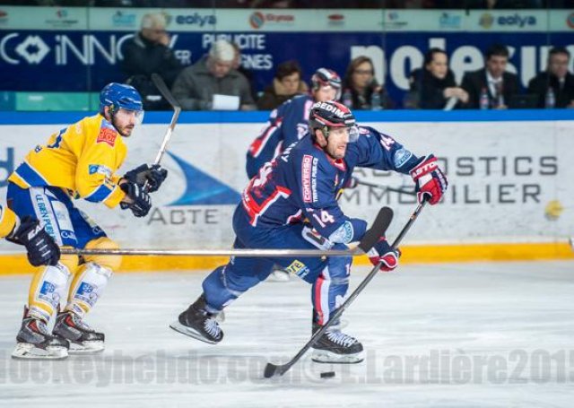 Photo hockey match Grenoble  - Dijon  le 28/02/2015