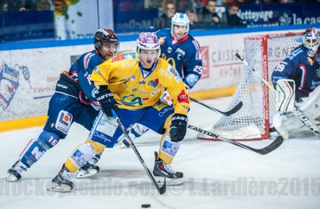 Photo hockey match Grenoble  - Dijon  le 28/02/2015