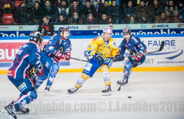 Photo hockey match Grenoble  - Dijon  le 28/02/2015