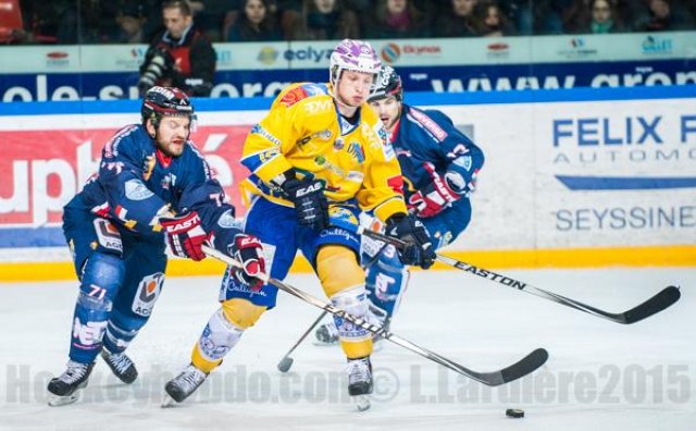 Photo hockey match Grenoble  - Dijon  le 28/02/2015