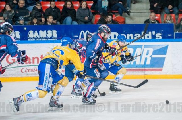 Photo hockey match Grenoble  - Dijon  le 28/02/2015