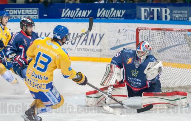 Photo hockey match Grenoble  - Dijon  le 28/02/2015
