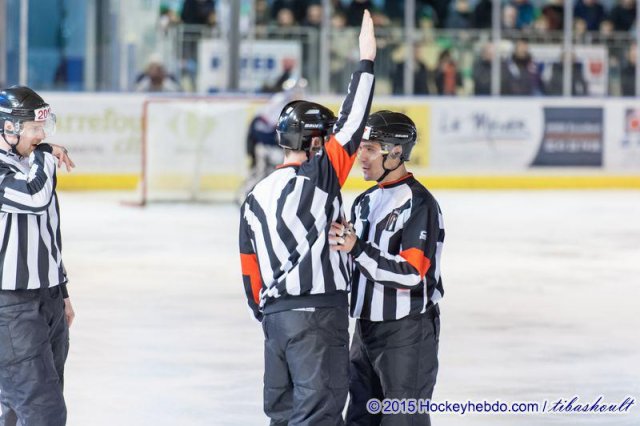 Photo hockey match Angers  - Briançon  le 28/02/2015
