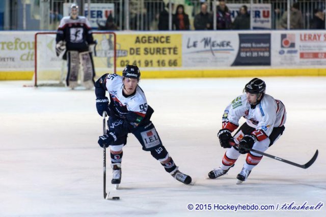 Photo hockey match Angers  - Briançon  le 28/02/2015