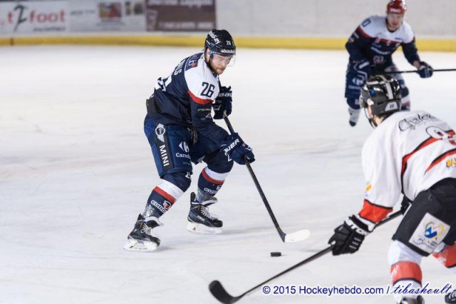 Photo hockey match Angers  - Briançon  le 28/02/2015