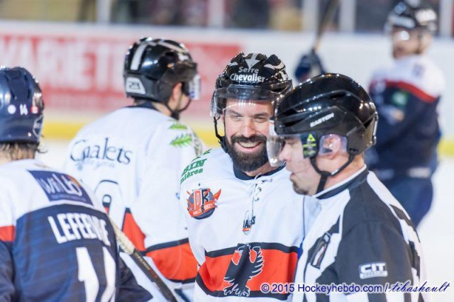 Photo hockey match Angers  - Briançon  le 28/02/2015