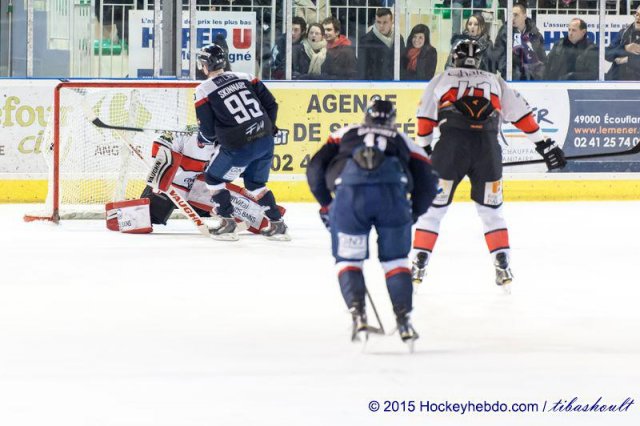Photo hockey match Angers  - Briançon  le 28/02/2015