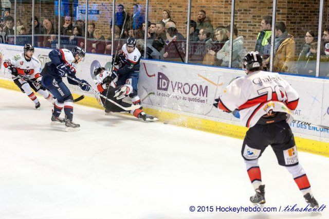 Photo hockey match Angers  - Briançon  le 28/02/2015