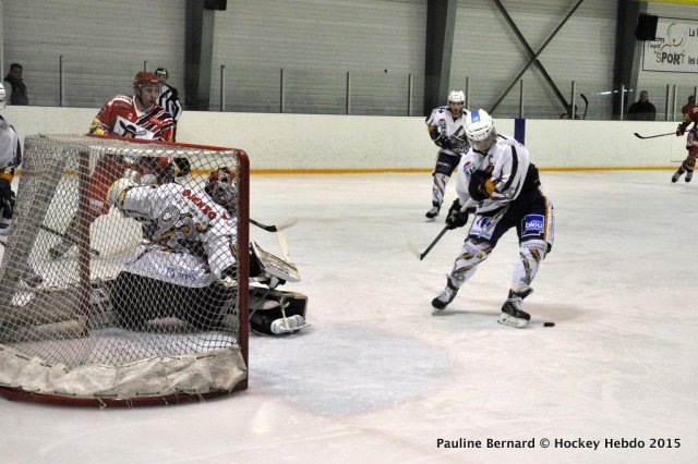 Photo hockey match Reims - Cholet  le 28/02/2015