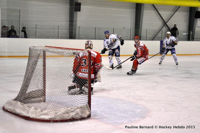Photo hockey match Reims - Cholet  le 28/02/2015