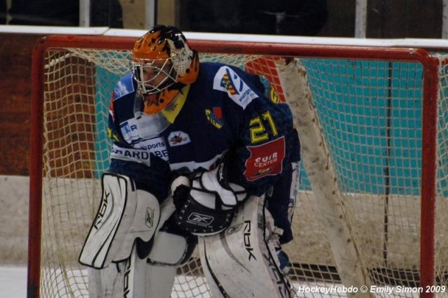 Photo hockey match Dijon  - Angers  le 10/01/2009