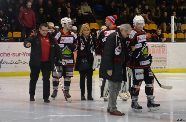 Photo hockey match La Roche-sur-Yon - Boulogne Billancourt le 28/02/2015