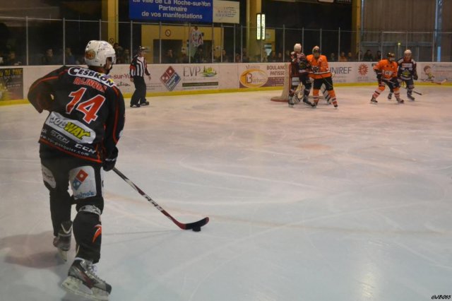 Photo hockey match La Roche-sur-Yon - Boulogne Billancourt le 28/02/2015