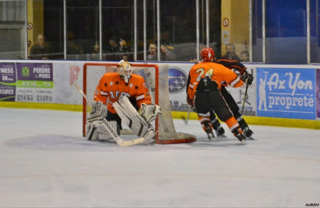 Photo hockey match La Roche-sur-Yon - Boulogne Billancourt le 28/02/2015