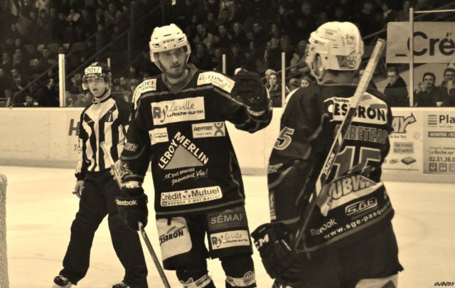 Photo hockey match La Roche-sur-Yon - Boulogne Billancourt le 28/02/2015
