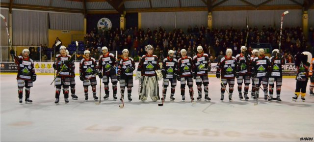 Photo hockey match La Roche-sur-Yon - Boulogne Billancourt le 28/02/2015