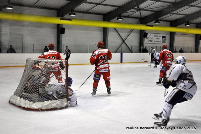 Photo hockey match Reims - Cholet  le 28/02/2015