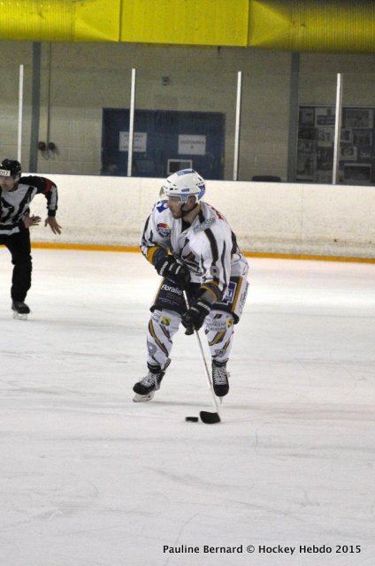 Photo hockey match Reims - Cholet  le 28/02/2015