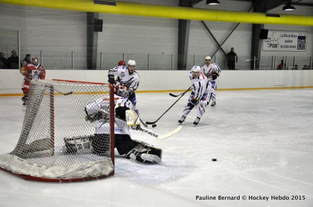 Photo hockey match Reims - Cholet  le 28/02/2015