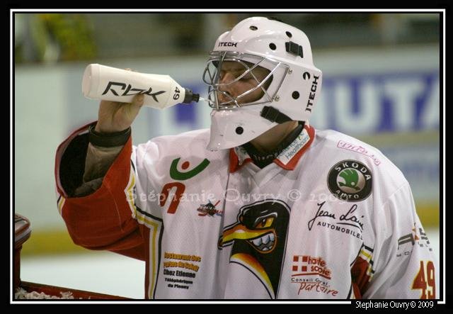 Photo hockey match Rouen - Morzine-Avoriaz le 09/01/2009