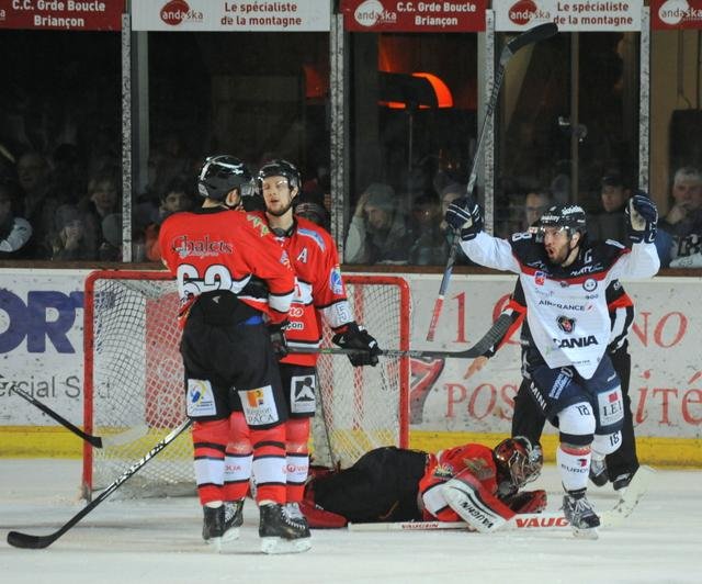 Photo hockey match Briançon  - Angers  le 03/03/2015